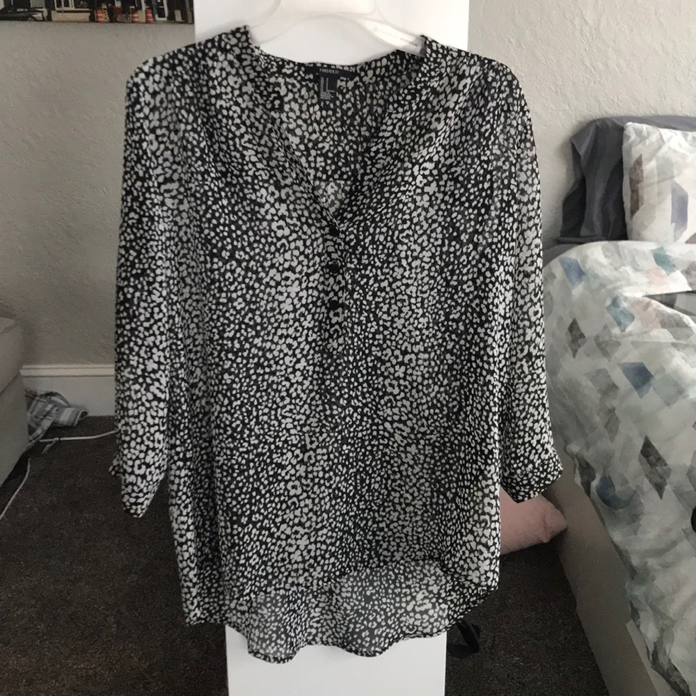 3/4 shear blouse